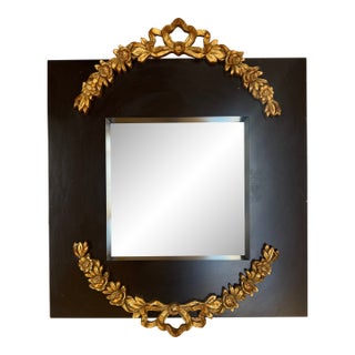 Italian LaBarge Gilt Swag Mirror For Sale