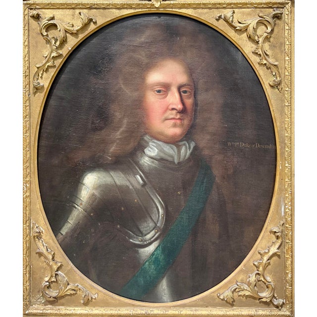 Portrait of Duke and Duchess of Devonshire Sir Godfrey Kneller or Studio For Sale - Image 17 of 18