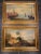 Venetian Landscape Oil Painting With Gilt Wood Frame- Made in Italy For Sale - Image 12 of 13