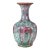 Vintage Chinese Jun-Style Flambe Glazed Faceted Vase For Sale