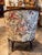 Vintage French Bergère With Carved Floral Crest For Sale - Image 11 of 12