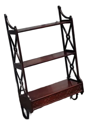 Vintage Edwardian Ornate Wall Shelf Wall Display