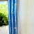 Vintage Faux Bamboo Wall Mirror in Metallic Blue With Gilt Accents – Newly Paintd For Sale - Image 9 of 12