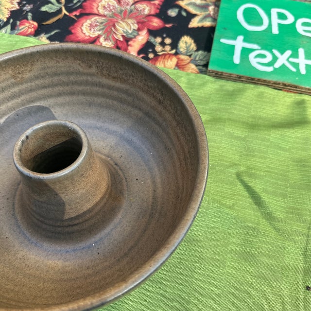 1970s Handmade Stone Artistic Bundt Pan For Sale In Atlanta - Image 6 of 8