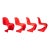 Verner Panton for Vitra Panton S Chairs - Set of 4 For Sale