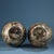 Arts & Crafts Pair of Vintage Bronze Vases With Gold Inlay – Archaistic Hu Vases For Sale - Image 3 of 9