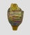 1960s Fenton Iridescent Amber Carnival Glass Cat Head Slipper Shoe Amber Glass Slipper For Sale In Washington DC - Image 6 of 12