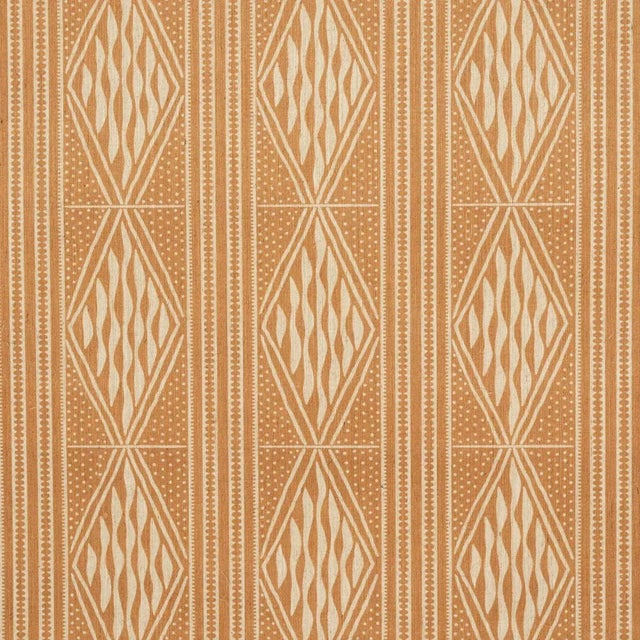 Contemporary Schumacher Cassava Wallpaper In Sable For Sale - Image 3 of 6