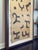 77” Oversized Tall Vintage Collector African Kuba Cloth Textile Art in Custom Walnut Frame For Sale - Image 4 of 12