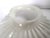 Early 20th Century White Milk Glass Pleated Petticoat Oil Lamp Shade For Sale - Image 9 of 9