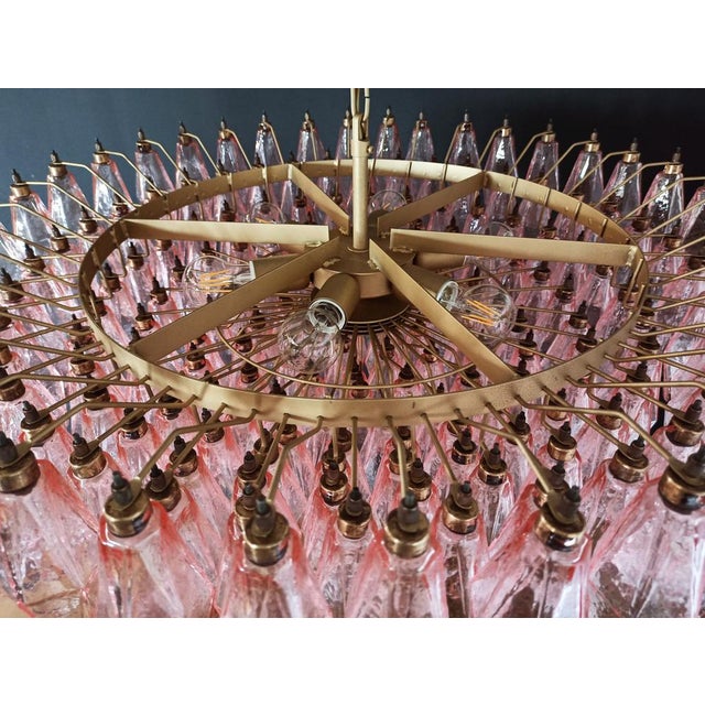 1990s Murano Glass Candelier, 1990 For Sale - Image 5 of 18
