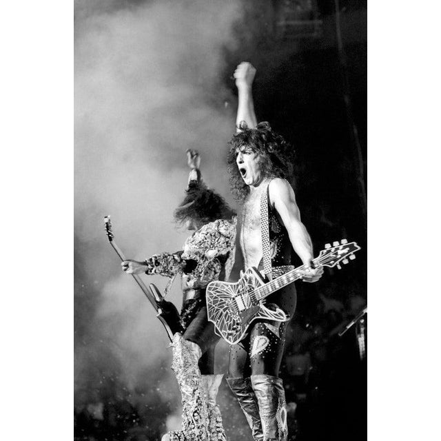 'Kiss' Performing in Los Angeles LOS ANGELES - JULY 24: (L-R) Gene Simmons and Paul Stanley of the rock and roll band...