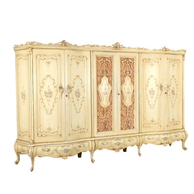 Venetian Baroque Style Wardrobe For Sale - Image 12 of 12