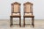 Late 19th Century Antique French Renaissance Revival Henri II Style Oak Cane Dining Chairs - Set of 6 For Sale - Image 5 of 18