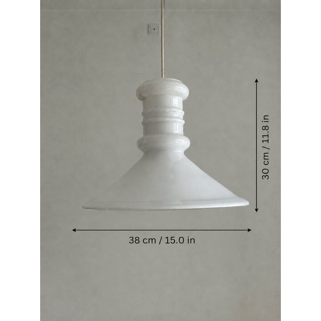 White Pharmacy Pendant Lamp by Sidse Werner for Holmegaard, 1980s For Sale - Image 8 of 12