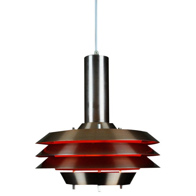 Model 705 Pendant Lamp for Lyskaer Belysning, Denmark, 1960s For Sale