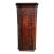 Antique English Oak Wall Corner Cabinet Georgian Hanging Cupboard Gothic C1790 For Sale