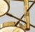 Ivory Onyx and Brass Chandelier by Silvio Piattelli For Sale - Image 11 of 13