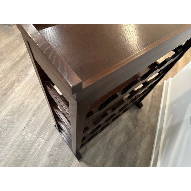 Stickley Stickley Wine Rack For Sale - Image 4 of 12