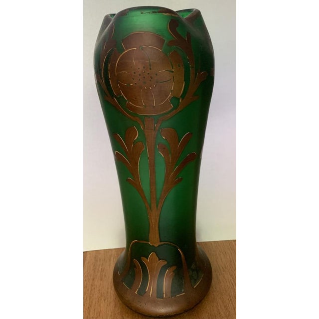 Art Nouveau Glass Vases by Francois Theodore, 1890s, Set of 2 For Sale - Image 9 of 13