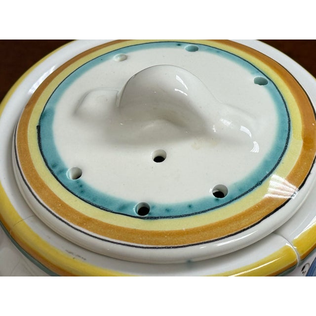 Ceramica Ericina Rita Italia Pottery, Set of Eight For Sale - Image 9 of 12