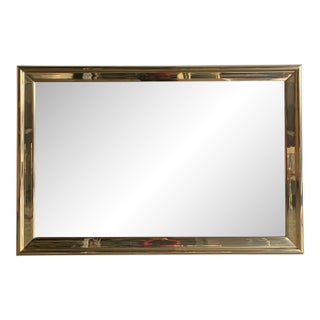 Fab Brass Embossed Mirror For Sale