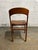 Wood 1960s Set of 6 Danish Teak Mid Century Modern Randers Mobelfabrik Chairs Attributed to Kai Kristiansen in Cognac Leather For Sale - Image 7 of 12