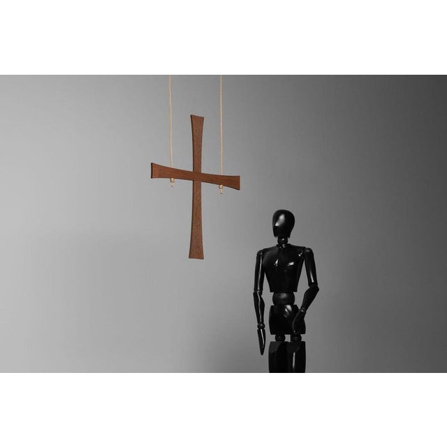 Cross Pendant by Jan de Jong for Sint-Willibrorduskerk, Almelo, 1964 For Sale - Image 3 of 17