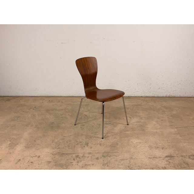 Metal Side Chair by Tapio Wirkkala for Asko, 1960s For Sale - Image 7 of 12