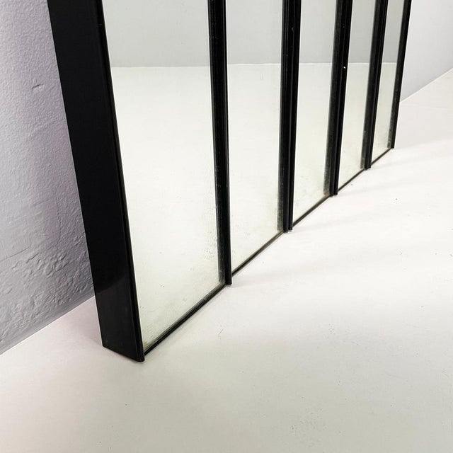 Italian Modern Gronda Mirror Wall Hangers attributed to Luciano Bertoncini for Elco, 1970s, Set of 5 For Sale - Image 16 of 18