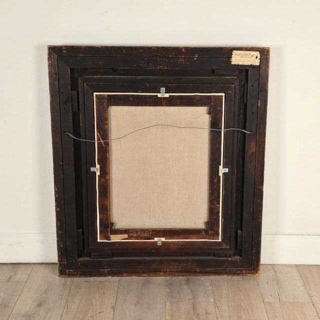 Textile Large Still Life by Vincent Clare, England Circa 1900 With 19th-Century Frame For Sale - Image 7 of 7