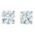 Tiffany & Co. Platinum Diamond Stud Earrings 0.15ct 1.92g, A Pair For Sale