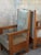 1930s Wouda Style Dutch Haagse School Chairs in Velvet, Pair For Sale - Image 5 of 12