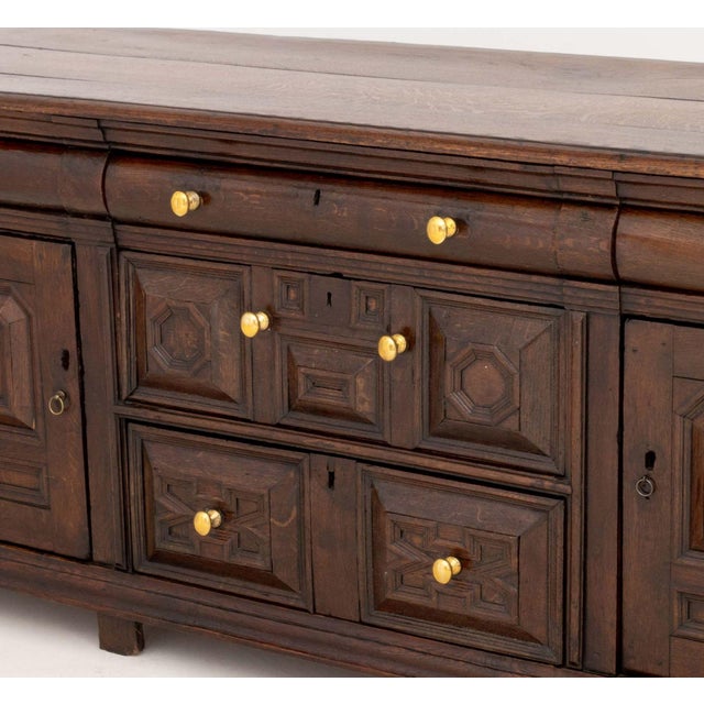 Renaissance Revival Oak Sideboard For Sale In New York - Image 6 of 11