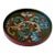 Vintage Norwegian Hand-Painted Rosemaling Wooden Bowl, Dated 1994 For Sale