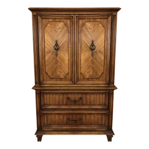 1990s Stanley Furniture Italian Provincial Armoire