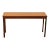 Danish Modern Minimalism Teak Wood 46" Accent Sofa Table For Sale