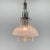 AVMazzega Murano Glass and Chrome Pendant by Mazzega, Italy, 1960s For Sale - Image 4 of 14