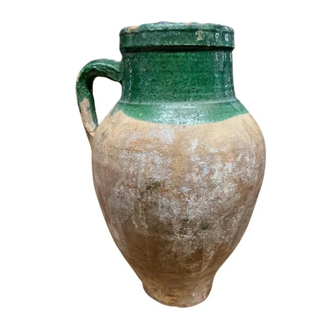 Vintage Turkish Terracotta Oil Jar For Sale In Los Angeles - Image 6 of 6