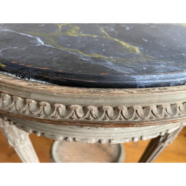 19th Century Louis Seize French Side Table, 1890s For Sale - Image 14 of 18
