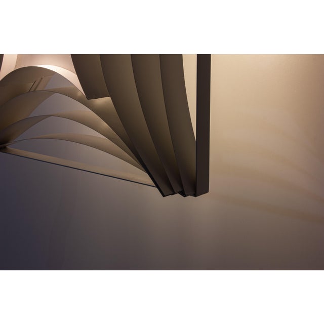 Architectural Ceiling Lamp, Belgium, 1960s For Sale - Image 4 of 10