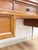 American of Martinsville Vintage MCM Desk W/ Glass Top Four Drawers Transitional For Sale - Image 14 of 18