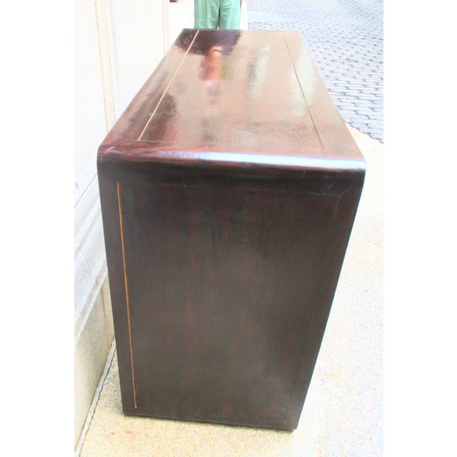 Antique Chinese Scroll Table For Sale - Image 4 of 12