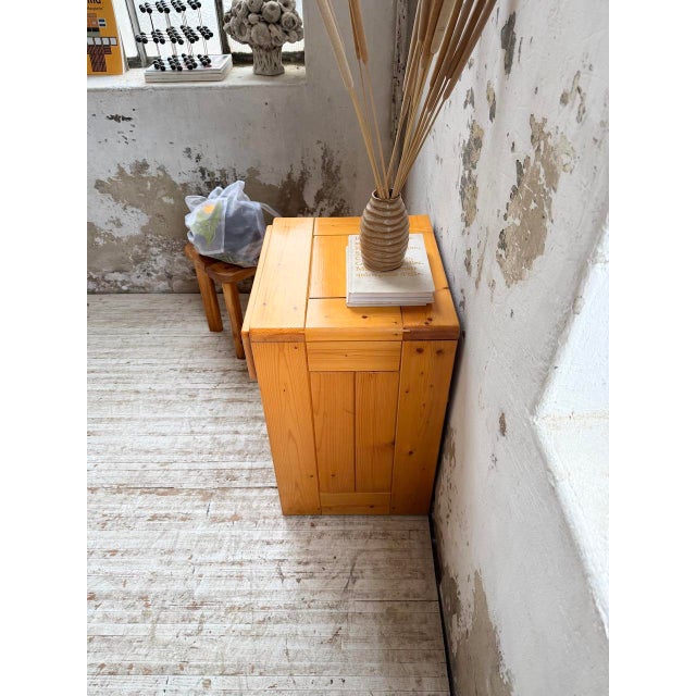 Bedside Table by Charlotte Perriand for Les Arcs, 1960s For Sale - Image 10 of 18