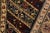 Beige Rustic Ziegler Blue/Ivory Wool Runner Rug- 2'9'' X 9'8'' For Sale - Image 8 of 10
