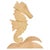 2020s Fernando Codognotto, Sea Horse Wooden Sculpture, 2026, Wood For Sale - Image 5 of 5