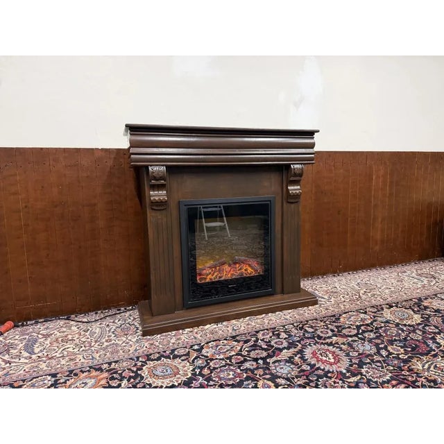 English Decorative Fireplace in Wood For Sale - Image 18 of 18