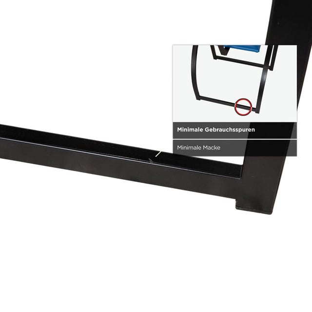 Cosinus Chairs in Blue and Red Leather from KFF, Set of 2 For Sale - Image 14 of 18