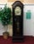 Art Deco Antique Grandfather Clock Herschede Clock Tubular Tall Clock Solid Wood Mahogany For Sale - Image 3 of 8