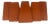 Mid-Century Teak Bookends by Kai Kristiansen for FM, 1960s, Set of 6 For Sale